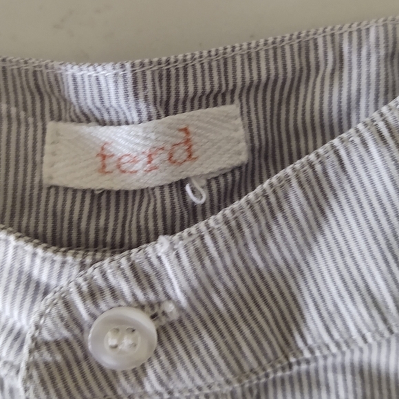 Ferd | Striped Mandarin Collar Shirt - Picture 4 of 7